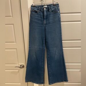 Good America high-rise and wide loose legs